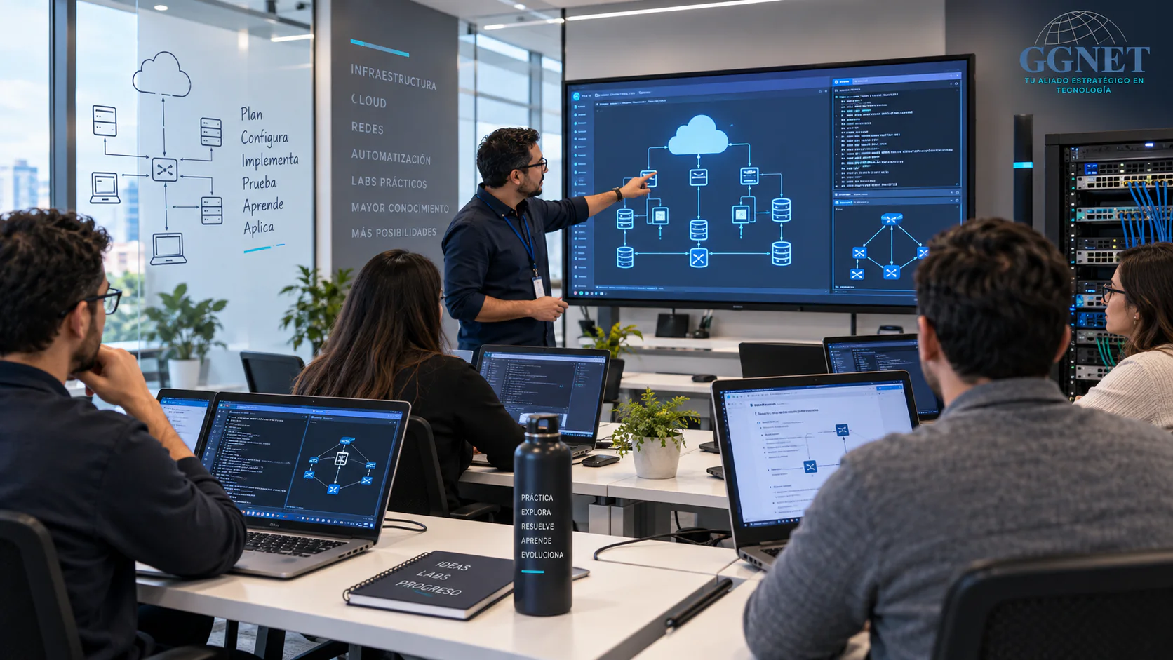 Capacitaciones técnicas y formación especializada en tecnología
